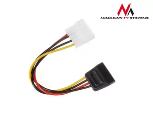 Maclean Kabel adapter zasilania Molex SATA MCTV-633 - Kable komputerowe i do monitorów - miniaturka - grafika 1