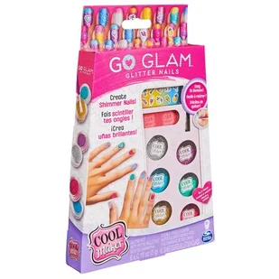 Spin Master Go Glam Brokatowe Paznokcie - - Zabawki kreatywne - miniaturka - grafika 1