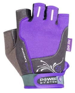 Power System Rękawiczki Women's Power Purple Fioletowe - Rękawice do ćwiczeń - miniaturka - grafika 1
