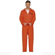 Stroje karnawałowe - Strój Więźnia Skazaniec Pomarańczowy-Xxl - miniaturka - grafika 1