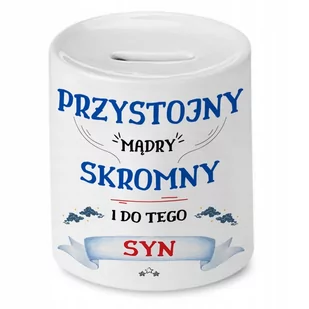 Skarbonka Dla Syna na Urodziny Prezent z Nadrukiem ze Zdjęciem - Skarbonki - miniaturka - grafika 1