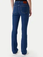 Spodnie damskie - Calvin Klein Jeans Jeansy LV047E619G Niebieski Skinny Fit - miniaturka - grafika 1