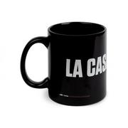 Kubki - NoName kubek La Casa De Papel 300 ml ceramiczny czarny/biały twm_948206 - miniaturka - grafika 1
