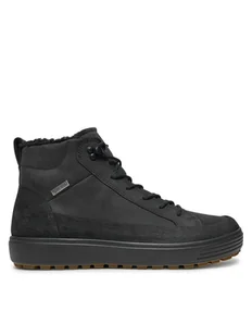 ECCO Trzewiki Soft 7 Tred M 45044451052 Czarny - Botki męskie - miniaturka - grafika 1