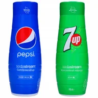 Syropy i koncentraty owocowe - Syrop Koncentrat Do Wody Sodastream Pepsi 7Up 2Szt - miniaturka - grafika 1