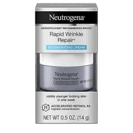 Kremy do twarzy - Neutrogena Szybka naprawa zmarszczek z retinolem Przeciwzmarszczkowy krem do twarzy i szyi, 0,5 uncji - miniaturka - grafika 1
