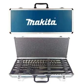 Wiertła - Makita Zestaw Dłut i Wierteł SDS Plus 10szt. w Walizce 2145 - miniaturka - grafika 1