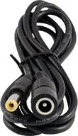 Kable - Kabel zasilający PremiumCord PREMIUMCORD Prodlužovací kabel napájecího konektoru 5,5/2,1 mm 1,5 m - miniaturka - grafika 1