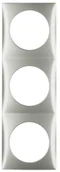 Klawisze i ramki - Berker Ramka potrójna potrójna Berker Integro Flow stal szlachetna - miniaturka - grafika 1