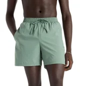 Spodnie sportowe męskie - Spodenki męskie New Balance MS41227DKJ - zielone - miniaturka - grafika 1