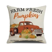 Pościel dla dzieci - Poszewka Na Poduszkę 45X45Cm Piękny Druk Jesień Boho Pod105 - miniaturka - grafika 1