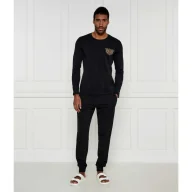 Piżamy męskie - BOSS BLACK Piżama LNY Long Set Relaxed fit - miniaturka - grafika 1