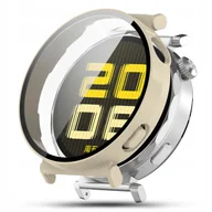 Akcesoria do smartwatchy - ETUI 2in1 HUAWEI WATCH GT5 41mm - BEŻOWE - miniaturka - grafika 1