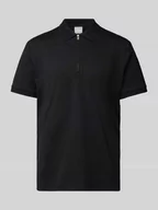 Koszulki męskie - Koszulka polo o kroju regular fit z listwą na zamek błyskawiczny model ‘FAVE’ - miniaturka - grafika 1