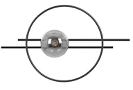 Lampy ścienne - Czarno-grafitowy industrialny geometryczny kinkiet - 3X A722 D4-W37 - miniaturka - grafika 1