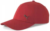 Czapki i chusty sportowe męskie - CZAPKA MĘSKA PUMA METAL Z DASZKIEM SWOOSH CZERWONA BEJSBOLÓWKA METALOWE LOG - miniaturka - grafika 1