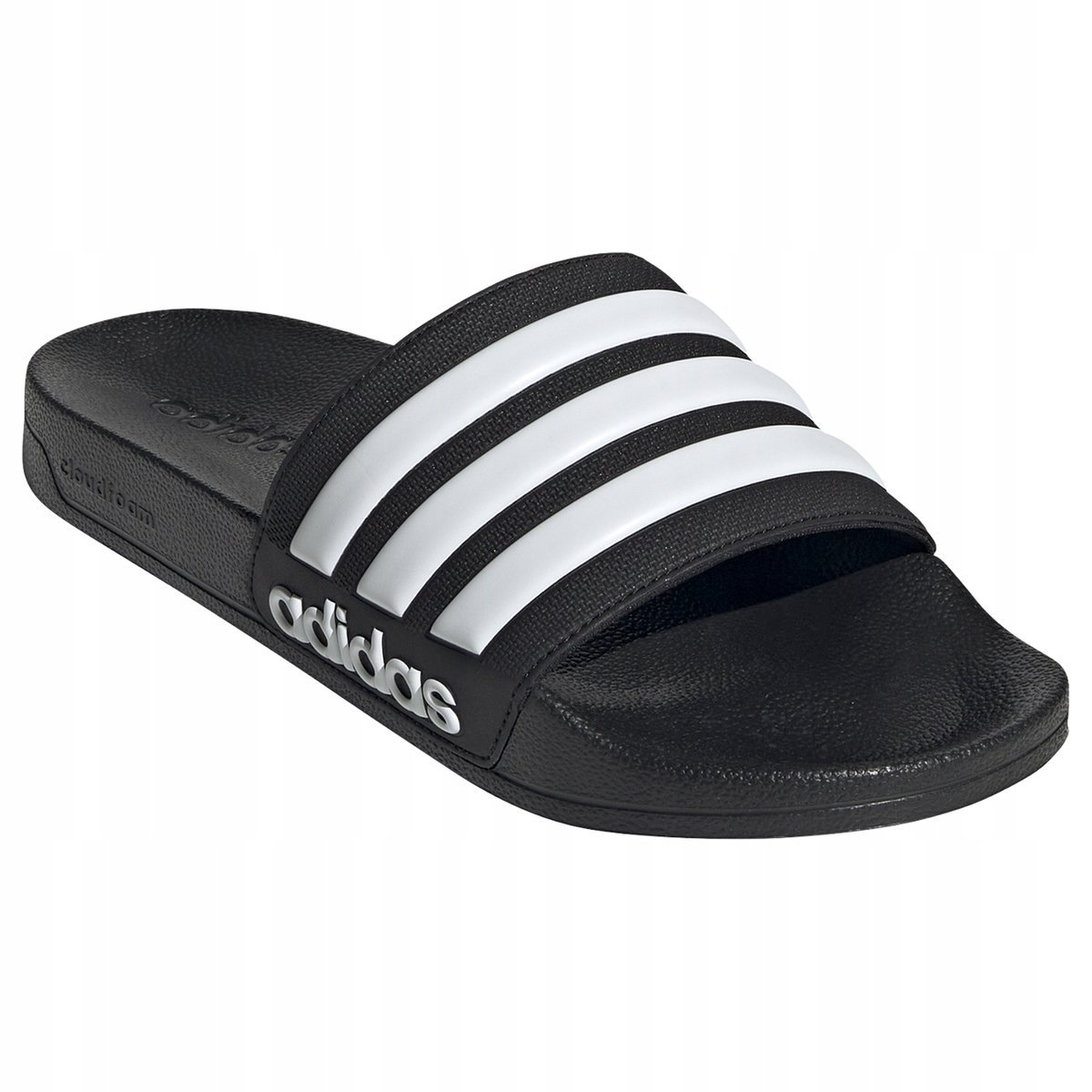 ADIDAS WSUWANE KLAPKI MĘSKIE CZARNE LOGO 44,5 16AA