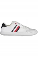 Buty sportowe męskie - Męskie buty sportowe Tommy Hilfiger białe Kolor: biały, rozmiar: 40 - miniaturka - grafika 1