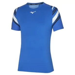Mizuno Koszulka męska Shadow Tee T-shirt, niebieski (nebulas Blue), M, niebieski (Nebulas Blue)., M - Koszulki męskie - miniaturka - grafika 1
