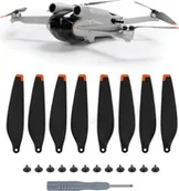 Akcesoria do drona - SunnyLife ŚMIGŁA DO DRONA DJI MINI 3 PRO 8 SZTUK 6030F ORANGE - miniaturka - grafika 1