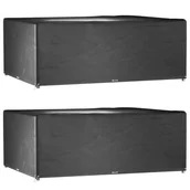 Pokrowce na meble ogrodowe - Pokrowce na meble ogrodowe, 2 szt., 16 oczek, 300x250x90 cm Lumarko! - miniaturka - grafika 1