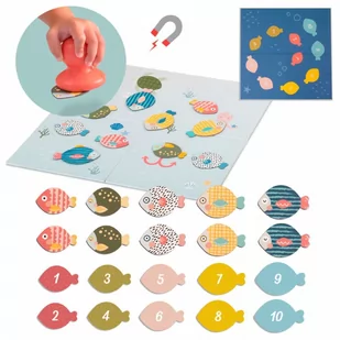 Taf Toys Moje Pierwsze Magnetyczne Łowienie Rybek - Zabawki interaktywne dla dzieci - miniaturka - grafika 1