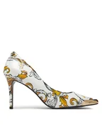 Czółenka - Versace Jeans Couture Szpilki 78VA3S50 Biały - miniaturka - grafika 1