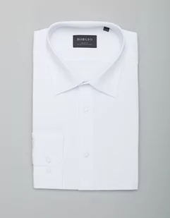 koszula fabrizia 00413 długi rękaw biały slim fit - Koszule męskie - miniaturka - grafika 1