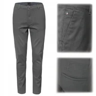 Spodnie męskie - SPODNIE Męskie CHINOSY Bawełniane Długie GRAFIT Slim Fit W38/L32 Pako Jeans - miniaturka - grafika 1