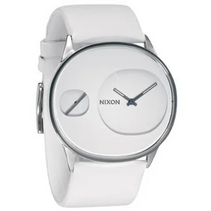 Nixon Damski zegarek na rękę analogowy skóra A186100-00, biały, One Size, pasek - Paski - miniaturka - grafika 1