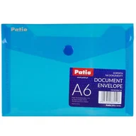 Teczki i skoroszyty - KOPERTA NA DOKUMENTY A6 PATIO PAT6133A/18 NIEBIESKA - miniaturka - grafika 1