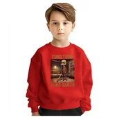 Bluzy dla dziewczynek - BLUZA DZIECIĘCA ITALIAN BRAINROT TUNG SAHUR 134-140 DLA CHŁOPCA DZIEWCZYNKI - miniaturka - grafika 1