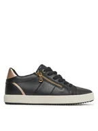 Sneakersy damskie - Geox Sneakersy D Blomiee D366HE 054AJ C9258 Czarny - miniaturka - grafika 1