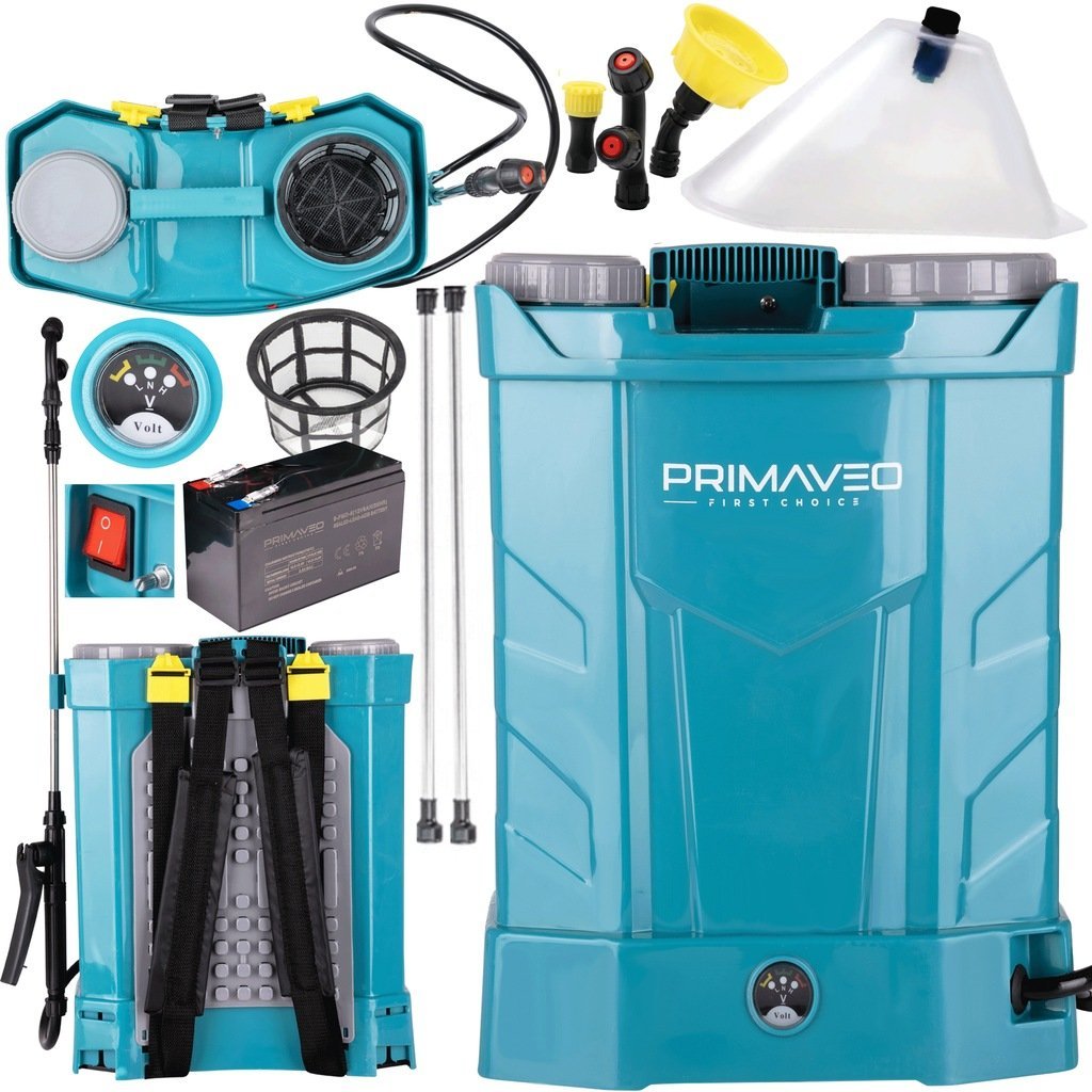 Opryskiwacz Akumulatorowy 16L CIŚNIENIOWY Plecakowy Elektryczny 5,5 BAR XXL