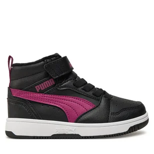 Sneakersy Puma Rebound V6 Mid Wtr Ac+ Ps 307979 04 Czarny - Buty dla chłopców - miniaturka - grafika 1
