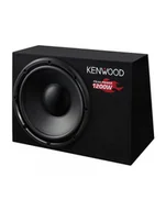 Głośniki samochodowe - Kenwood Subwoofer pasywny KSC-W1200B - miniaturka - grafika 1