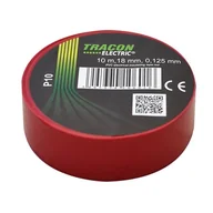 Inne mocowania - Praxa Tracon Electric izolacyjna 10mx15mm czerwona P10-15 - miniaturka - grafika 1