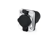 Adaptery i przejściówki - Alcasa S6 IC06-R002 wtyczka RJ45 Czarny, Metaliczny - miniaturka - grafika 1