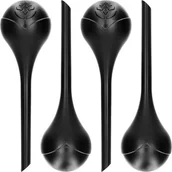 Inne akcesoria do nawadniania - Kule nawadniające do roślin, czarne matowe, 400 ml, 4 szt. - miniaturka - grafika 1