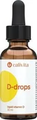 Suplementy diety - D-Drops Liquid Vitamin D Calivita 30ml - miniaturka - grafika 1