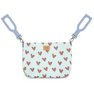 Torby i organizery dla mam - La Millou Organizer do wózka Feeria Heartbeat Blue - miniaturka - grafika 1