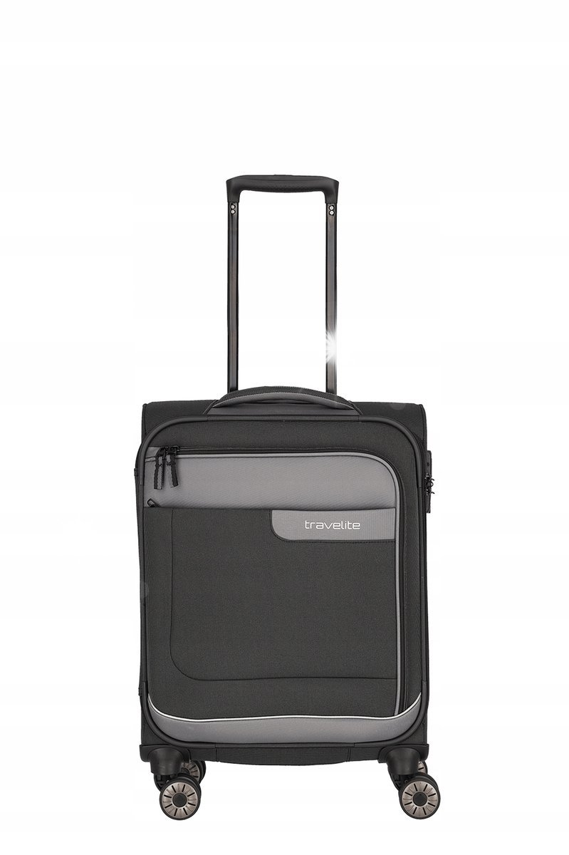 Walizka kabinowa Travelite Viia 55 cm antracytowa