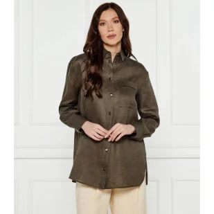 Max Mara Leisure Lniana koszula NOEL Loose fit - Koszule damskie - miniaturka - grafika 1
