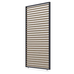 Panel żaluzjowy poziomy do pergoli ELEGANCE/DELUXE/FUSION 1.3 m Woodgrain - Gutroof - Kratki i pergole - miniaturka - grafika 1