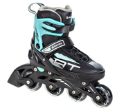 Rolki - Rolki Regulowane Raven Profession Black/Mint 38-42 - miniaturka - grafika 1