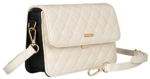 Elegancka, pikowana listonoszka crossbody — David Jones - Torebki damskie - miniaturka - grafika 1
