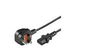 Kable komputerowe i do monitorów - Kabel zasilający MicroConnect Power 2M UK BS-1363 C13 PE090420 - miniaturka - grafika 1