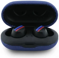Słuchawki - BMW Bluetooth TWS M Metal Logo ENC niebieski - miniaturka - grafika 1