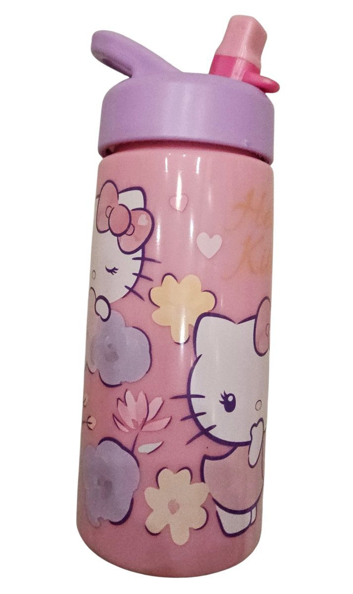 HELLO KITTY 410 ml pojemnik plasikowy z ustnikiem butelka Dziecięca