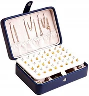 Biżuteria - akcesoria - ﻿Organizer Pudełko Szkatułka Na Biżuterię kuferek - miniaturka - grafika 1